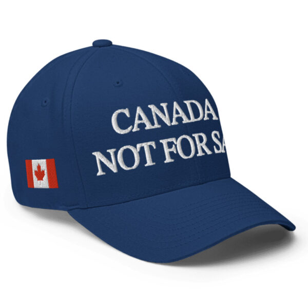 Canada is Not for Sale 1867 Closed-Back Structured Cap Hat