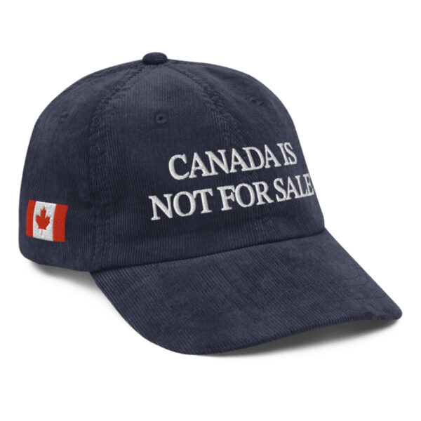 Canada is Not for Sale 1867 Corduroy Cap