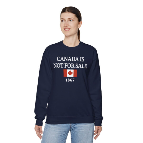 Canada is Not for Sale 1867 Crewneck Sweatshirt