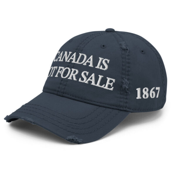 Canada is Not for Sale 1867 Distressed Dad Hat