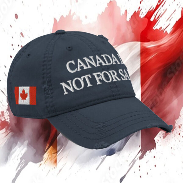 Canada is Not for Sale 1867 Distressed Dad Hats