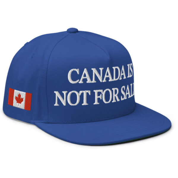 Canada is Not for Sale 1867 Flat Bill Cap