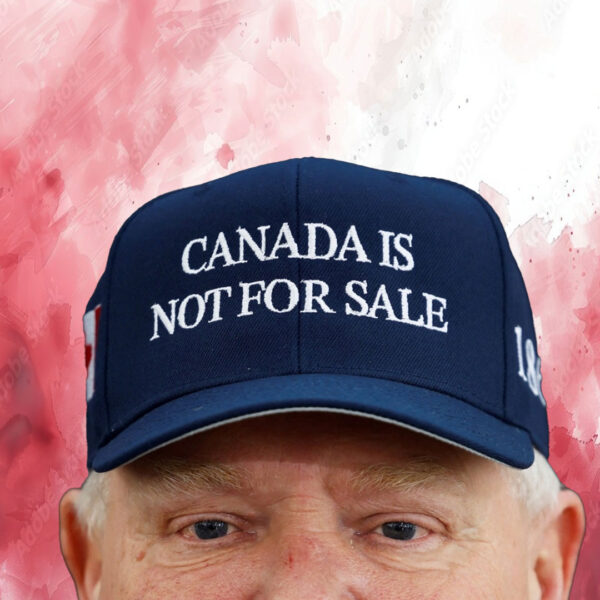 Canada is Not for Sale 1867 Flat Bill Hat Cap