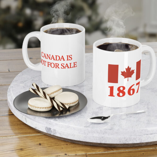 Canada is Not for Sale 1867 Mug