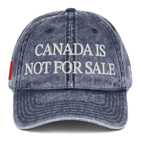 Canada is Not for Sale 1867 Vintage Hat