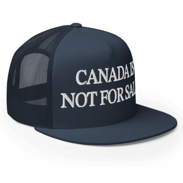 Canada is Not for Sale 5 Panel Trucker Cap