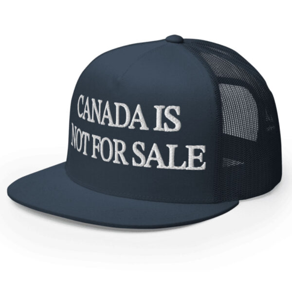 Canada is Not for Sale 5 Panel Trucker Cap