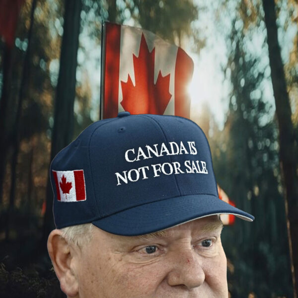 Canada is Not for Sale 5 Panel Trucker Hat Cap