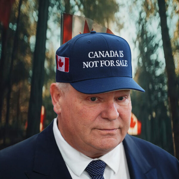 Canada is Not for Sale 5 Panel Trucker Hat Cap