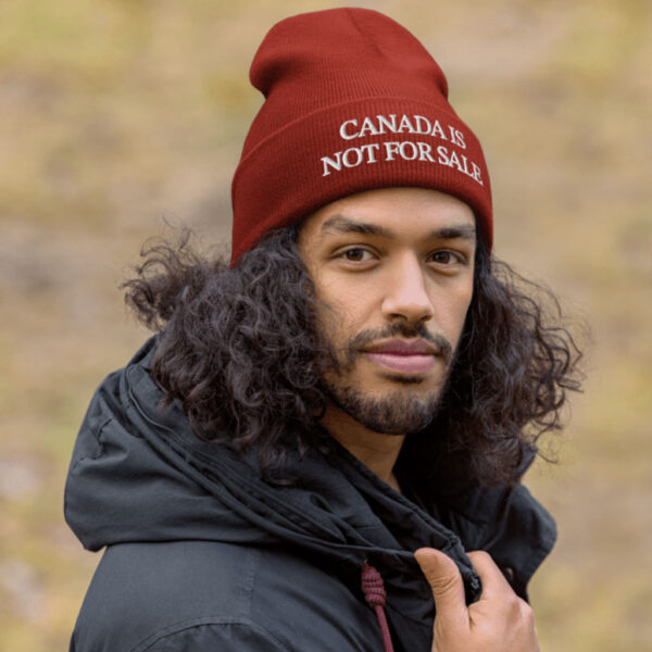 Canada is Not for Sale Cuffed Beanie