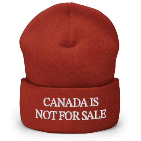 Canada is Not for Sale Cuffed Beanie