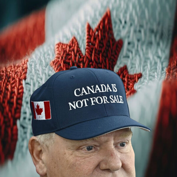 Canada is Not for Sale Foam Trucker Hat Cap