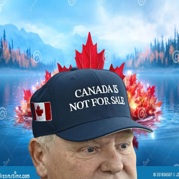 Canada is Not for Sale Retro Trucker Hats