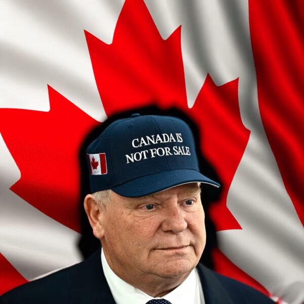 Canadian politicians Canada is not for sale hat sends clear message