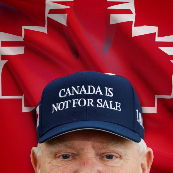 Ontario Premier dons 'Canada is not for sale' cap