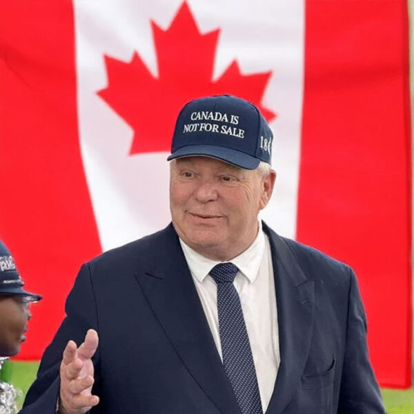 Ottawa Doug Ford's "Canada is not for sale" hat