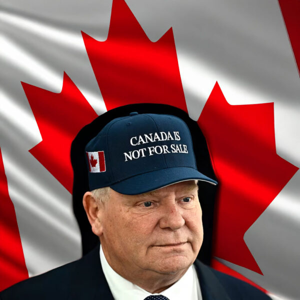 Where did Doug Ford get his 'Canada Not For Sale' hat