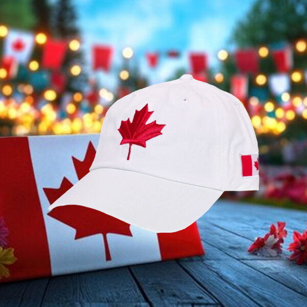 Canada Canadian Flag Embroidered Dad Hat