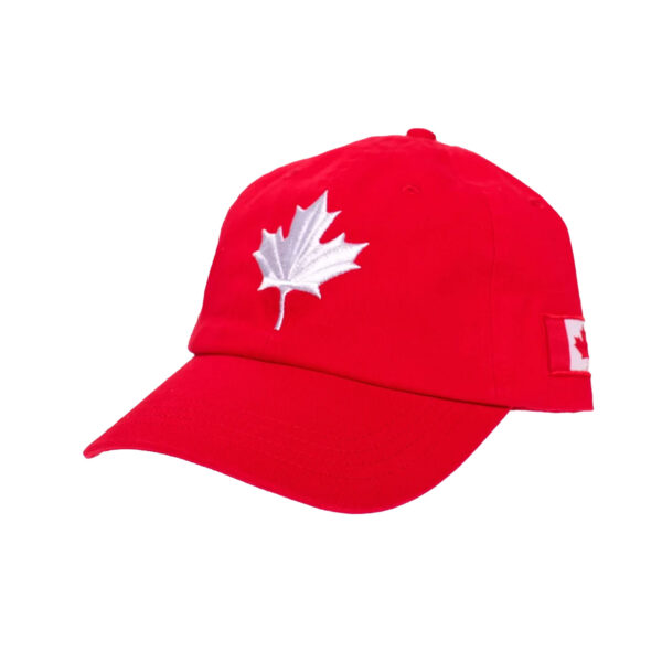 Canada Canadian Flag Embroidered Maple Leaf Dad Cap