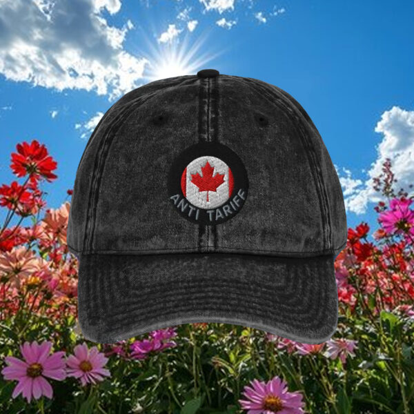 Canada Flag Cap Black Maple Leaf