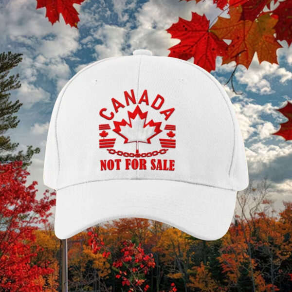 Canada Is Not for Sale Dad Embroidered Cap