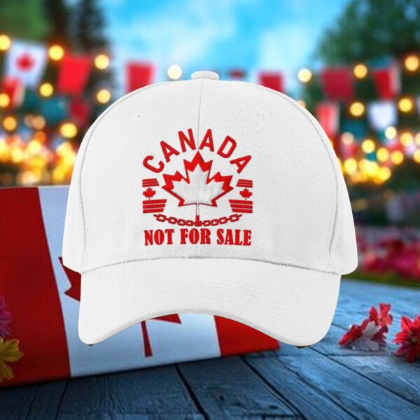 Canada Is Not for Sale Dad Embroidered Cap