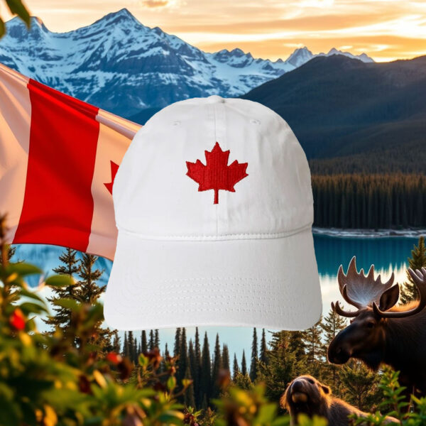 Canada Maple Leaf Embroidered Cap baseball