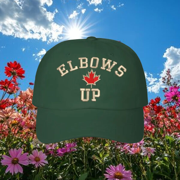 Elbows Up Canada Baseball Cap