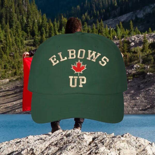 Elbows Up Canada Baseball Cap