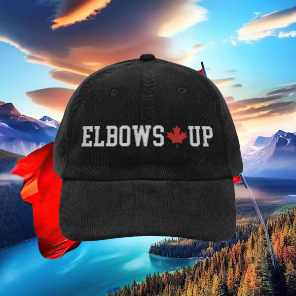 Elbows Up Canada Corduroy Hat