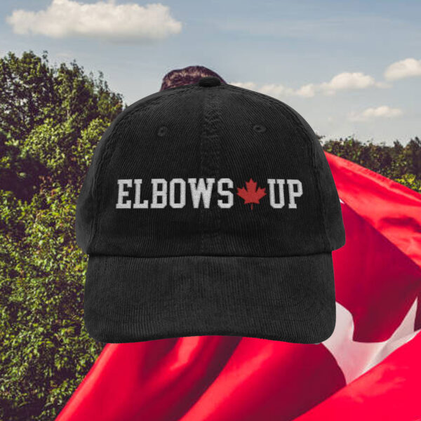 Elbows Up Canada Corduroy Hat