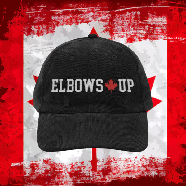 Elbows Up Canada Corduroy Hat