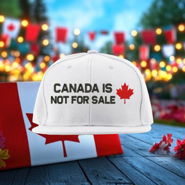 Embroidered Canada is not for sale snapback hat